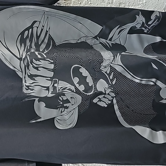 Under Armour UA Black Alter Ego Batman Shirt Size Large - Picture 3 of 6